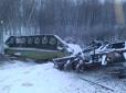 От би усі так: У Росії зійшов з рейок військовий поїзд з гаубицями (фото, відео)