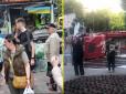 Постраждали багато людей: У Черкасах тролейбус наїхав на пішоходів (фото, відео)